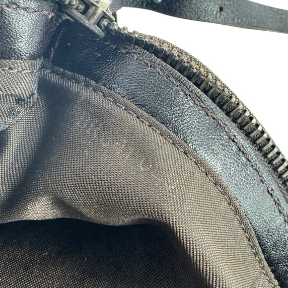 FENDI Vintage Zucca FF Pochette Baguette Shoulder Bag Made in Italy - Picture 15 of 16